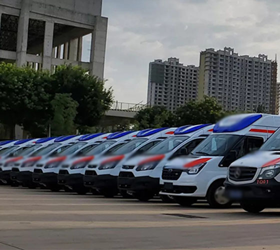 岚县服务车队展示